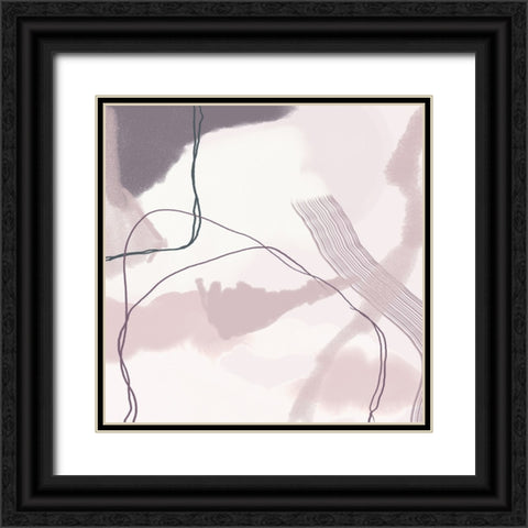 Poise 2 Black Ornate Wood Framed Art Print with Double Matting by Urban Epiphany