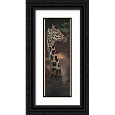 Young and Curious Black Ornate Wood Framed Art Print with Double Matting by Manning, Ruane