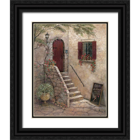 Estudio de Danza Black Ornate Wood Framed Art Print with Double Matting by Manning, Ruane