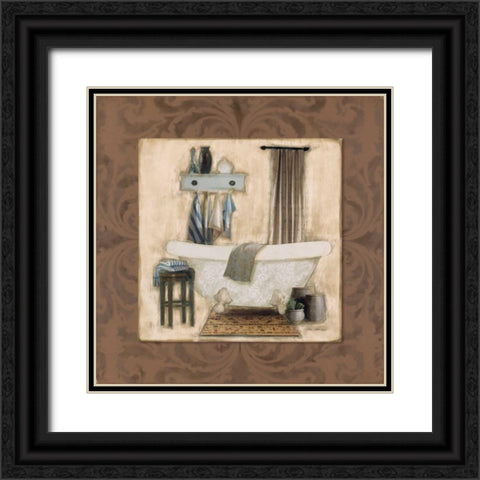 Do Not Disturb II Black Ornate Wood Framed Art Print with Double Matting by Robinson, Carol