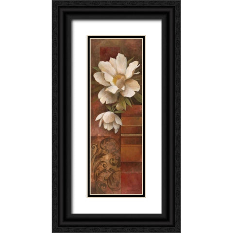 Eloquence II Black Ornate Wood Framed Art Print with Double Matting by Vollherbst-Lane, Elaine