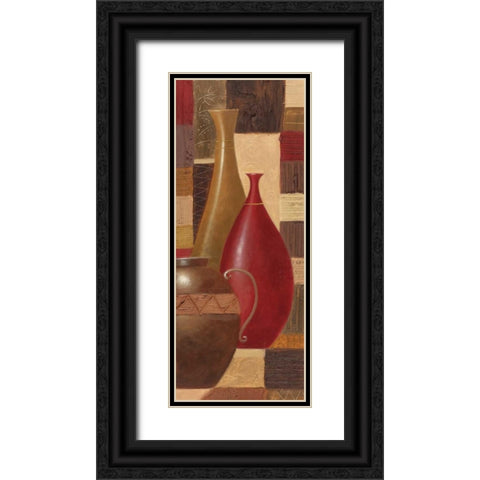 World Spice II Black Ornate Wood Framed Art Print with Double Matting by Curtis, Paul