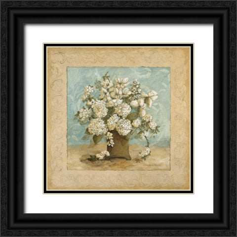 White in the Sky II Black Ornate Wood Framed Art Print with Double Matting by Olson, Charlene