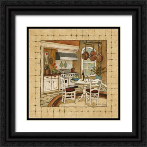 Kitchen Delight II Black Ornate Wood Framed Art Print with Double Matting by Olson, Charlene