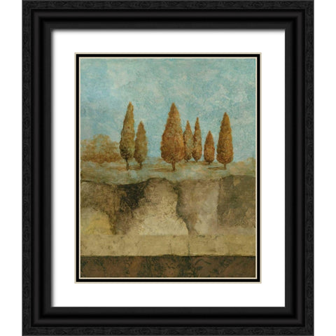 Inspired by Nature I Black Ornate Wood Framed Art Print with Double Matting by Olson, Norm