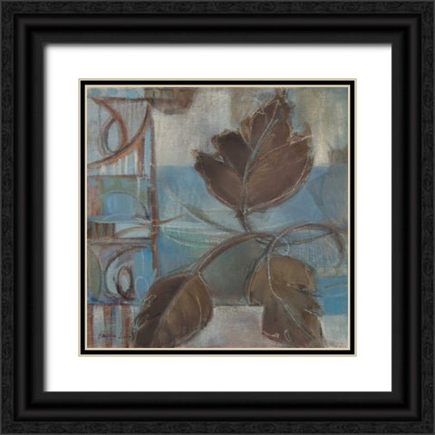 Perfect Match III Black Ornate Wood Framed Art Print with Double Matting by Luer, Pamela
