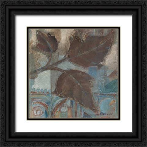 Perfect Match IV Black Ornate Wood Framed Art Print with Double Matting by Luer, Pamela