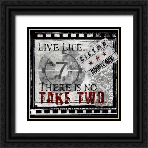 Take Two Black Ornate Wood Framed Art Print with Double Matting by Knutsen, Conrad