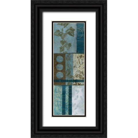 Northern Lights I Black Ornate Wood Framed Art Print with Double Matting by Olson, Norm