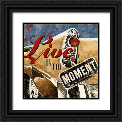 In the Moment Black Ornate Wood Framed Art Print with Double Matting by Donovan, Maria