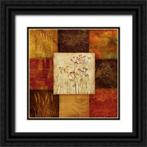 Autumns Edge II Black Ornate Wood Framed Art Print with Double Matting by Knutsen, Conrad