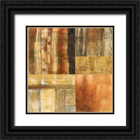 Amber Ground II Black Ornate Wood Framed Art Print with Double Matting by Olson, Norm