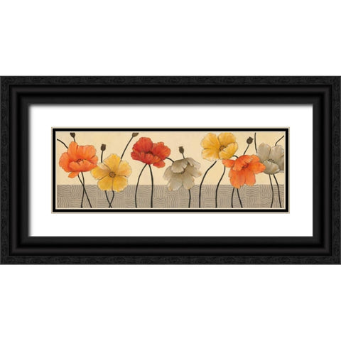 Spring Day I Black Ornate Wood Framed Art Print with Double Matting by Robinson, Carol