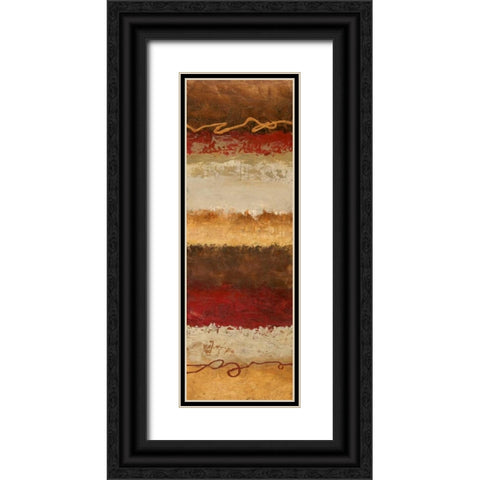 Infused I Black Ornate Wood Framed Art Print with Double Matting by Olson, Norm