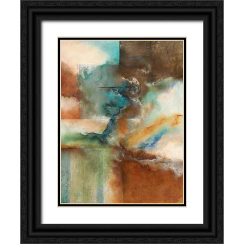 Rare Earth I Black Ornate Wood Framed Art Print with Double Matting by Olson, Norm