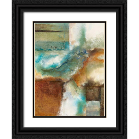 Rare Earth II Black Ornate Wood Framed Art Print with Double Matting by Olson, Norm