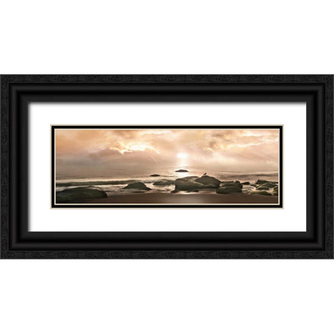 Best Seat In Black Ornate Wood Framed Art Print with Double Matting by Calascibetta, Mike