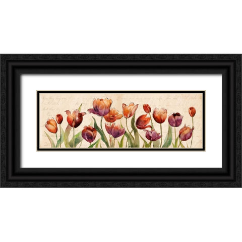 Bow To Summer II Black Ornate Wood Framed Art Print with Double Matting by Knutsen, Conrad