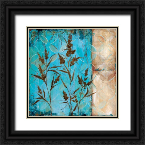 Northern Light II Black Ornate Wood Framed Art Print with Double Matting by Robinson, Carol