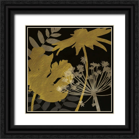 Shimmering Light III Black Ornate Wood Framed Art Print with Double Matting by Craven, Katrina