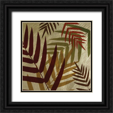 Spice Shimmering Black Ornate Wood Framed Art Print with Double Matting by Craven, Katrina
