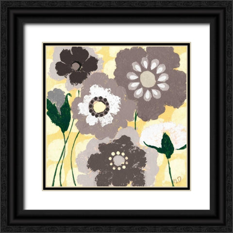 Spring Break III Black Ornate Wood Framed Art Print with Double Matting by Donovan, Maria