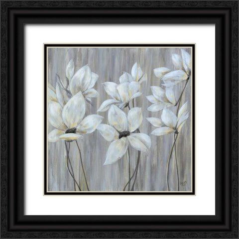 Silver Spring Black Ornate Wood Framed Art Print with Double Matting by Donovan, Maria