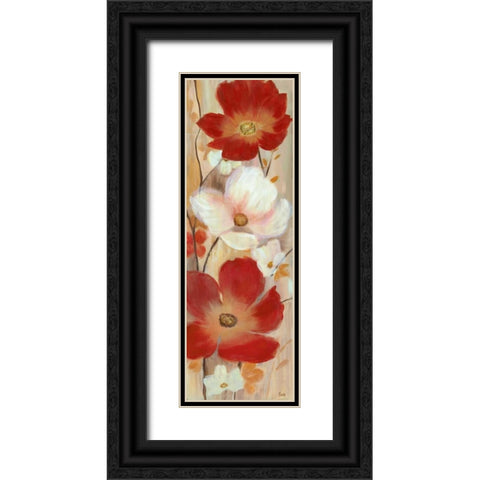 Delicate Scent I Black Ornate Wood Framed Art Print with Double Matting by Nan