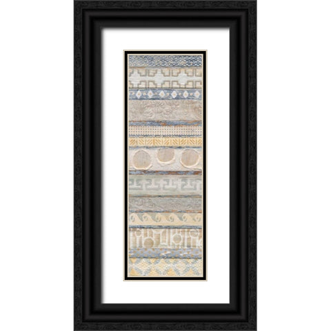 Natural Patterns Black Ornate Wood Framed Art Print with Double Matting by Tava Studios