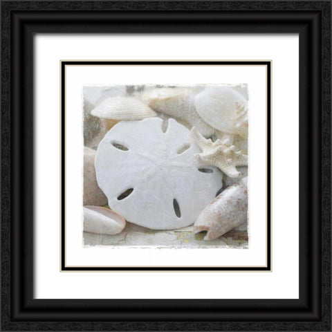 Sanibel IV Black Ornate Wood Framed Art Print with Double Matting by Jackson, Susan