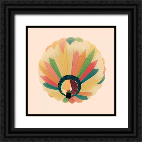 Up and Away I Black Ornate Wood Framed Art Print with Double Matting by Jackson, Susan