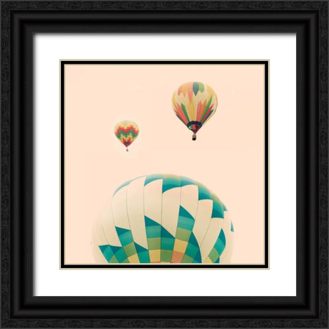 Up and Away II Black Ornate Wood Framed Art Print with Double Matting by Jackson, Susan