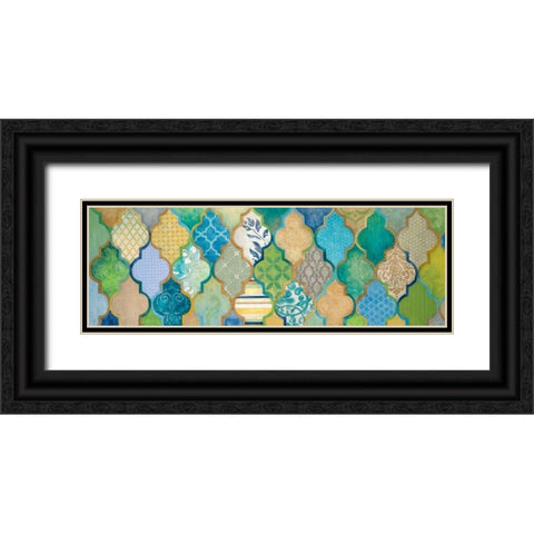Moroccan Light I Black Ornate Wood Framed Art Print with Double Matting by Tava Studios