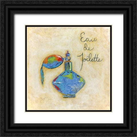 Toilette Black Ornate Wood Framed Art Print with Double Matting by Tava Studios