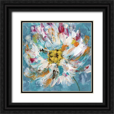 Happy Moment Black Ornate Wood Framed Art Print with Double Matting by Craven, Katrina
