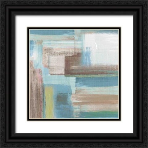 Tuscany Revisited II Black Ornate Wood Framed Art Print with Double Matting by Jill, Susan