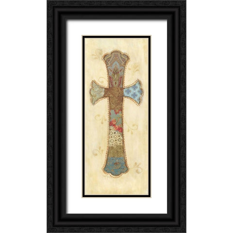 Before the Cross I Black Ornate Wood Framed Art Print with Double Matting by Tava Studios