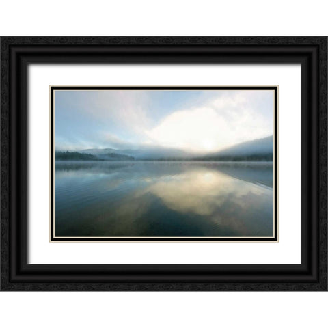 Honeymoon Black Ornate Wood Framed Art Print with Double Matting by Delimont, Danita