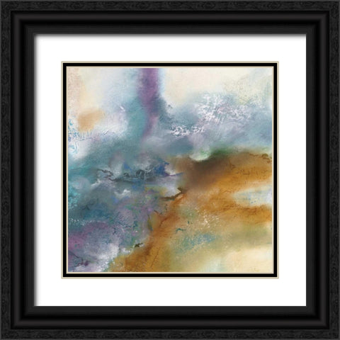 Moonstone I Black Ornate Wood Framed Art Print with Double Matting by Olson, Norm