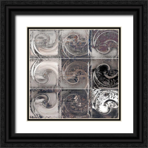 Every Which Way Black Ornate Wood Framed Art Print with Double Matting by Calascibetta, Mike