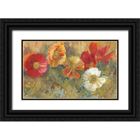 Autumns Black Ornate Wood Framed Art Print with Double Matting by Vollherbst-Lane, Elaine
