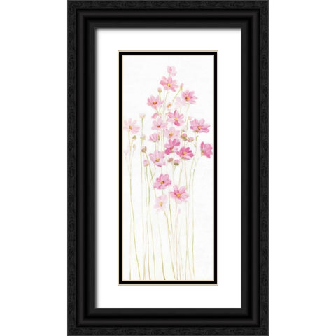 Pretty in Pink I Black Ornate Wood Framed Art Print with Double Matting by Swatland, Sally