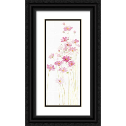 Pretty in Pink II Black Ornate Wood Framed Art Print with Double Matting by Swatland, Sally