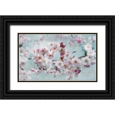 Scent of Spring Black Ornate Wood Framed Art Print with Double Matting by Weisz, Irene