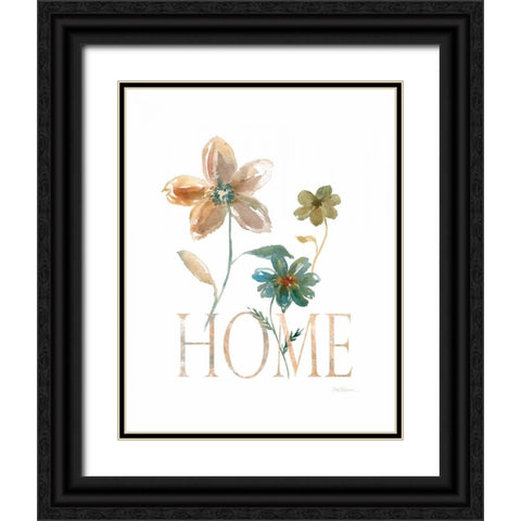 Simple Home Black Ornate Wood Framed Art Print with Double Matting by Robinson, Carol