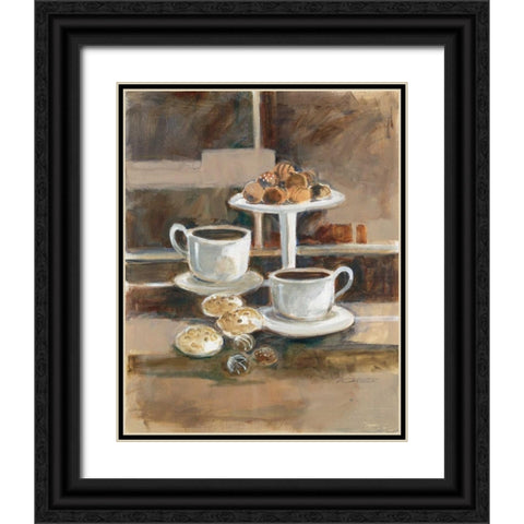 Sweet Cravings I Black Ornate Wood Framed Art Print with Double Matting by Oesterle, Roz