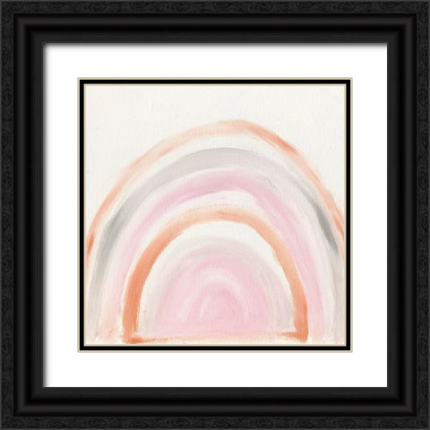 Rainbow I Black Ornate Wood Framed Art Print with Double Matting by Craven, Katrina