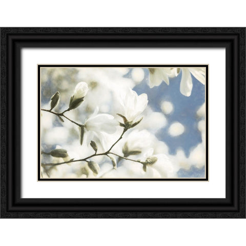 Unfolding Beauty Black Ornate Wood Framed Art Print with Double Matting by Van de Goor, Lars
