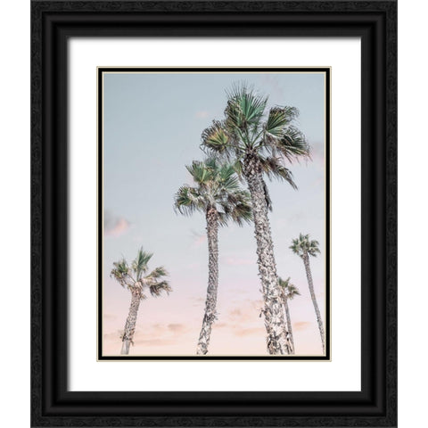 Palms Up I Black Ornate Wood Framed Art Print with Double Matting by Carpentieri, Natalie