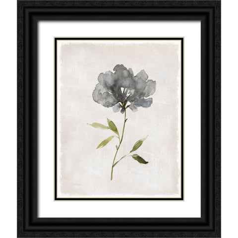 Botanical Beauty I Black Ornate Wood Framed Art Print with Double Matting by Robinson, Carol